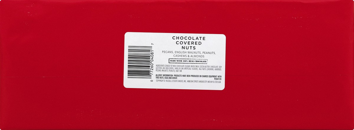 slide 4 of 6, Russell Stover Chocolate With Nuts, 10 oz