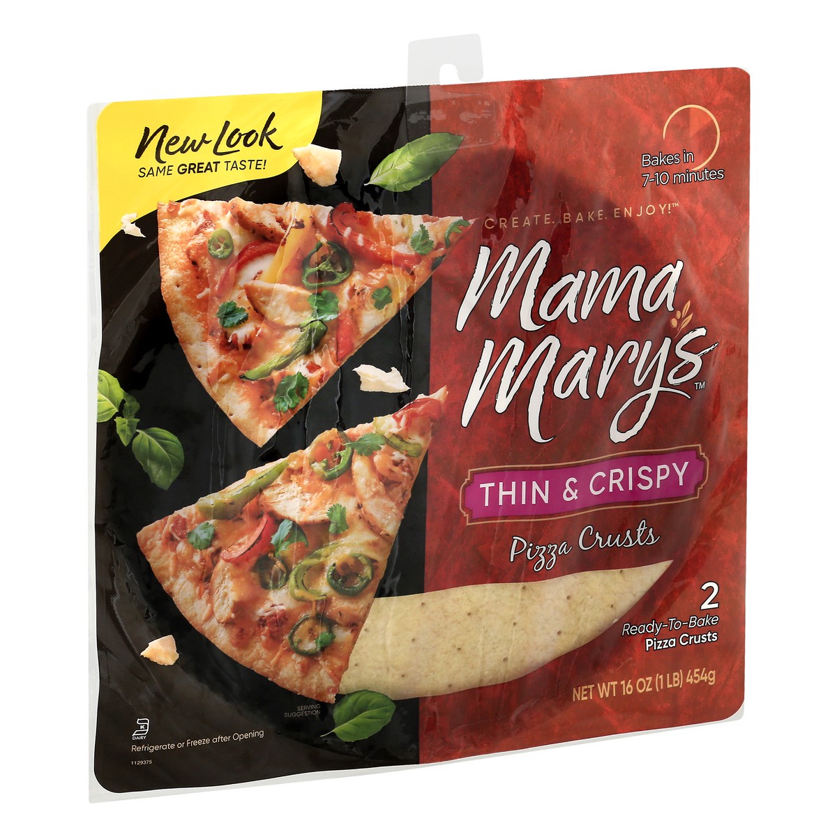 slide 9 of 9, Mama Mary's Thin & Crispy Pizza Crust, Kosher, 2 Count, 2 ct