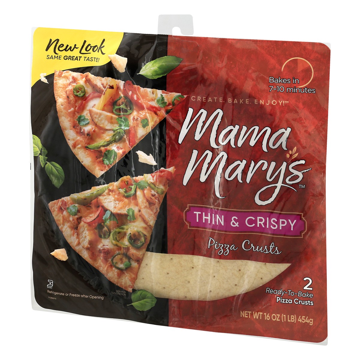 slide 3 of 9, Mama Mary's Thin & Crispy Pizza Crust, Kosher, 2 Count, 2 ct