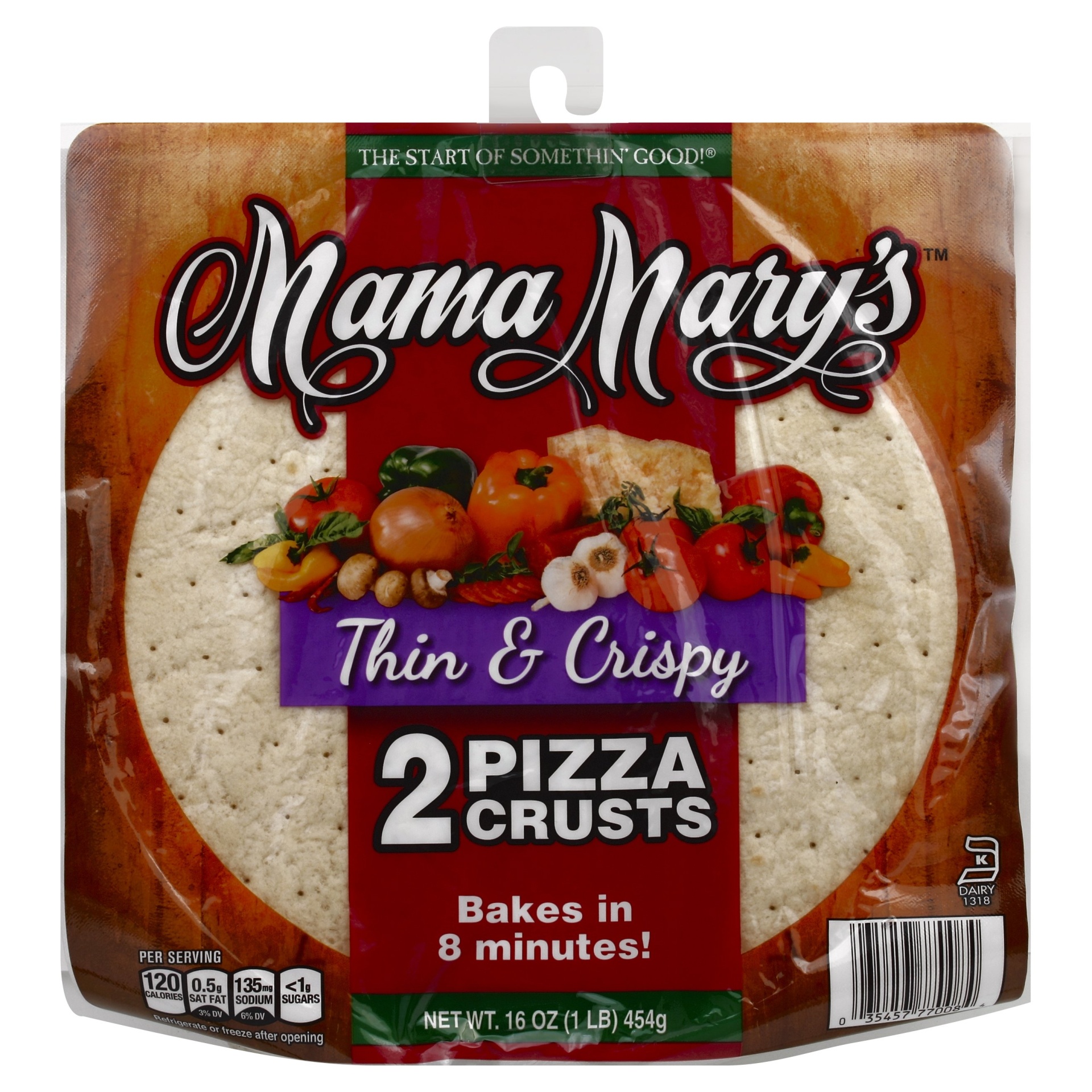 Mama Mary's Thin & Crispy Pizza Crusts 16 oz Shipt