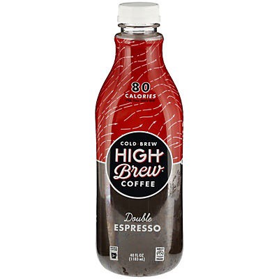 slide 1 of 1, High Brew Coffee Coffee, Double Espresso, Cold-Brew, 40 fl oz