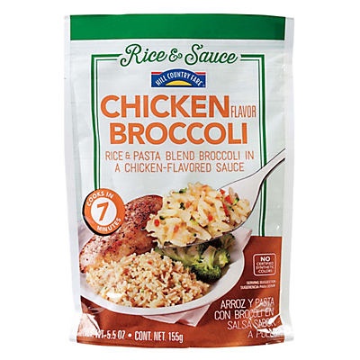 slide 1 of 1, Hill Country Fare CHCKEN BROC RICE SIDE, 1 ct
