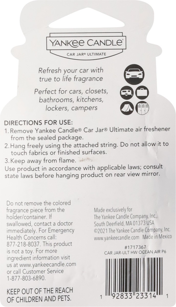 slide 6 of 9, Yankee Candle Car Jar Ultimate Car Jar 1 ea, 1 ct