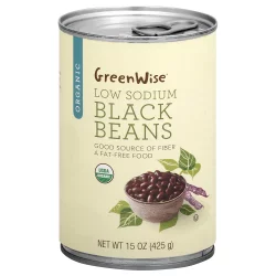 GreenWise Organic Low Sodium Black Beans