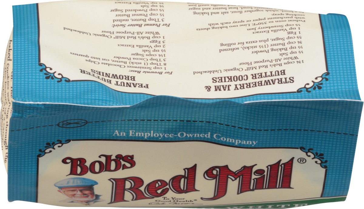 slide 9 of 9, Bob's Red Mill Unbleached White Organic All-Purpose Flour 80 oz, 5 lb