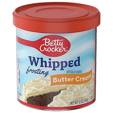 slide 1 of 1, Betty Crocker Frosting Whipped Butter Cream - 12 Oz, 12 oz