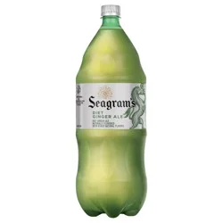 Seagram's Zero Sugar Ginger Ale Bottle- 2 liter
