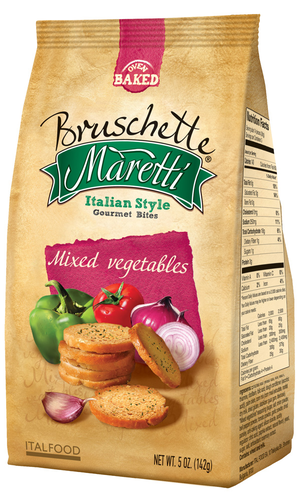 slide 1 of 1, Maretti Mediterranean Veg Bruschette, 5 oz