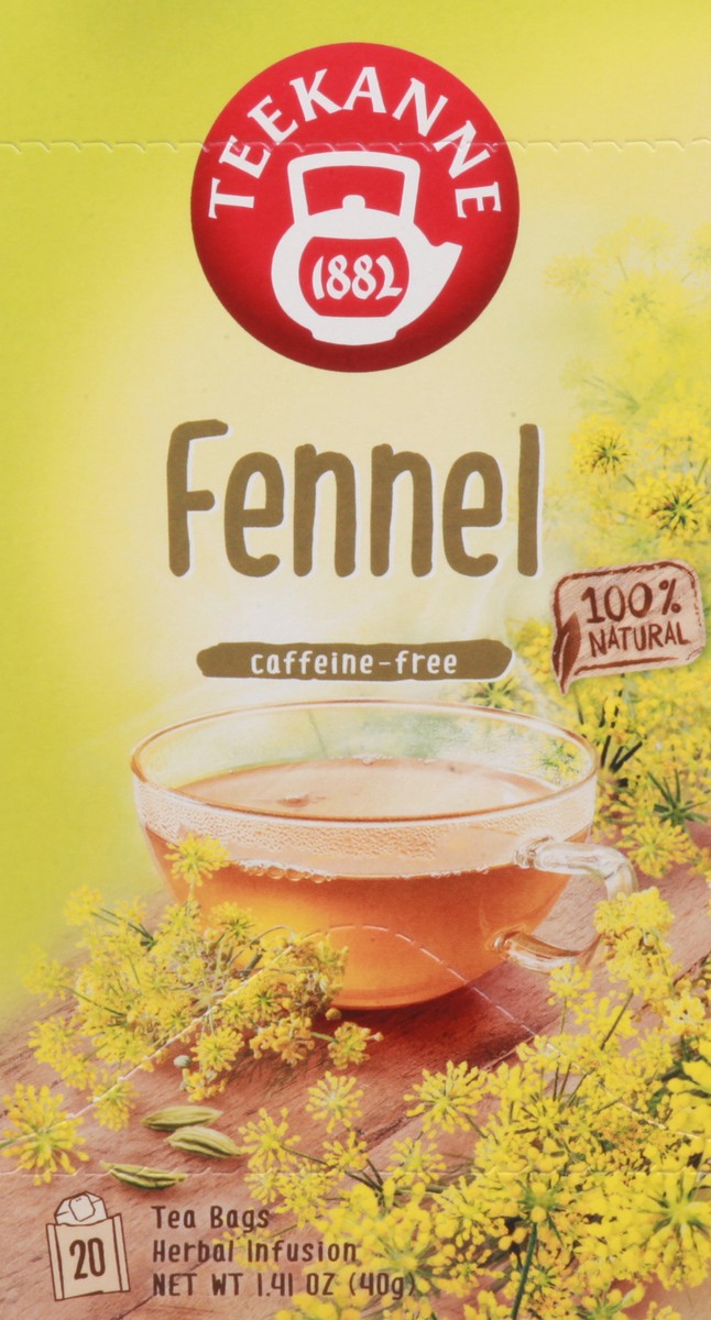 slide 13 of 14, Teekanne Fennel Tea, 20 ct; 1.41 oz