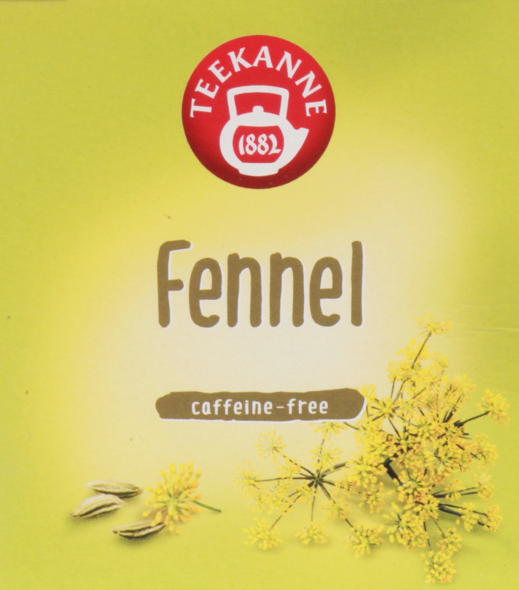 slide 8 of 14, Teekanne Fennel Tea, 20 ct; 1.41 oz