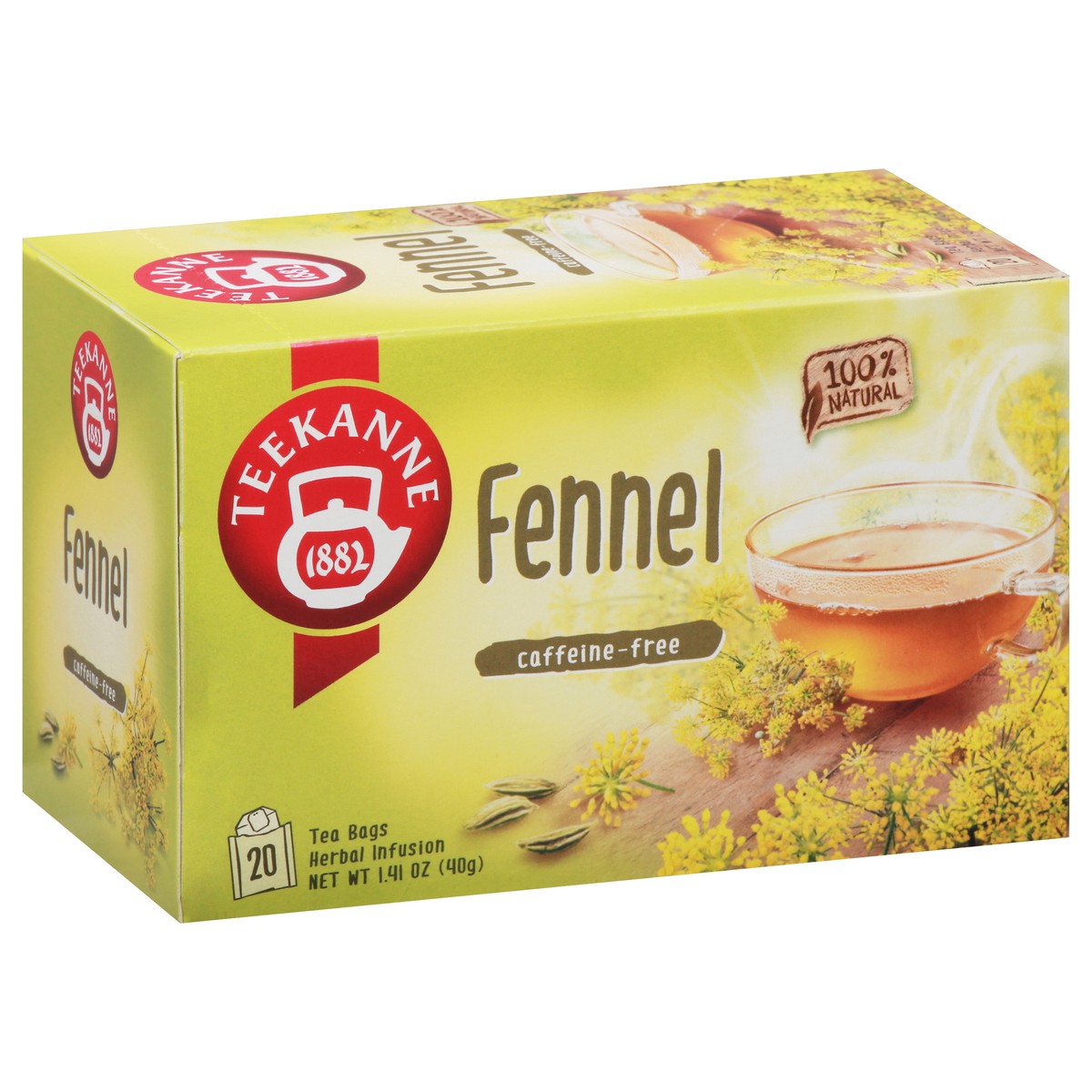 slide 14 of 14, Teekanne Fennel Tea, 20 ct; 1.41 oz