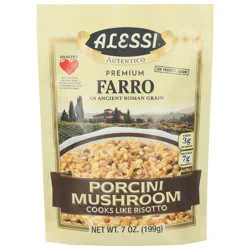 Alessi Premium Porcini Mushroom Farro 7 oz