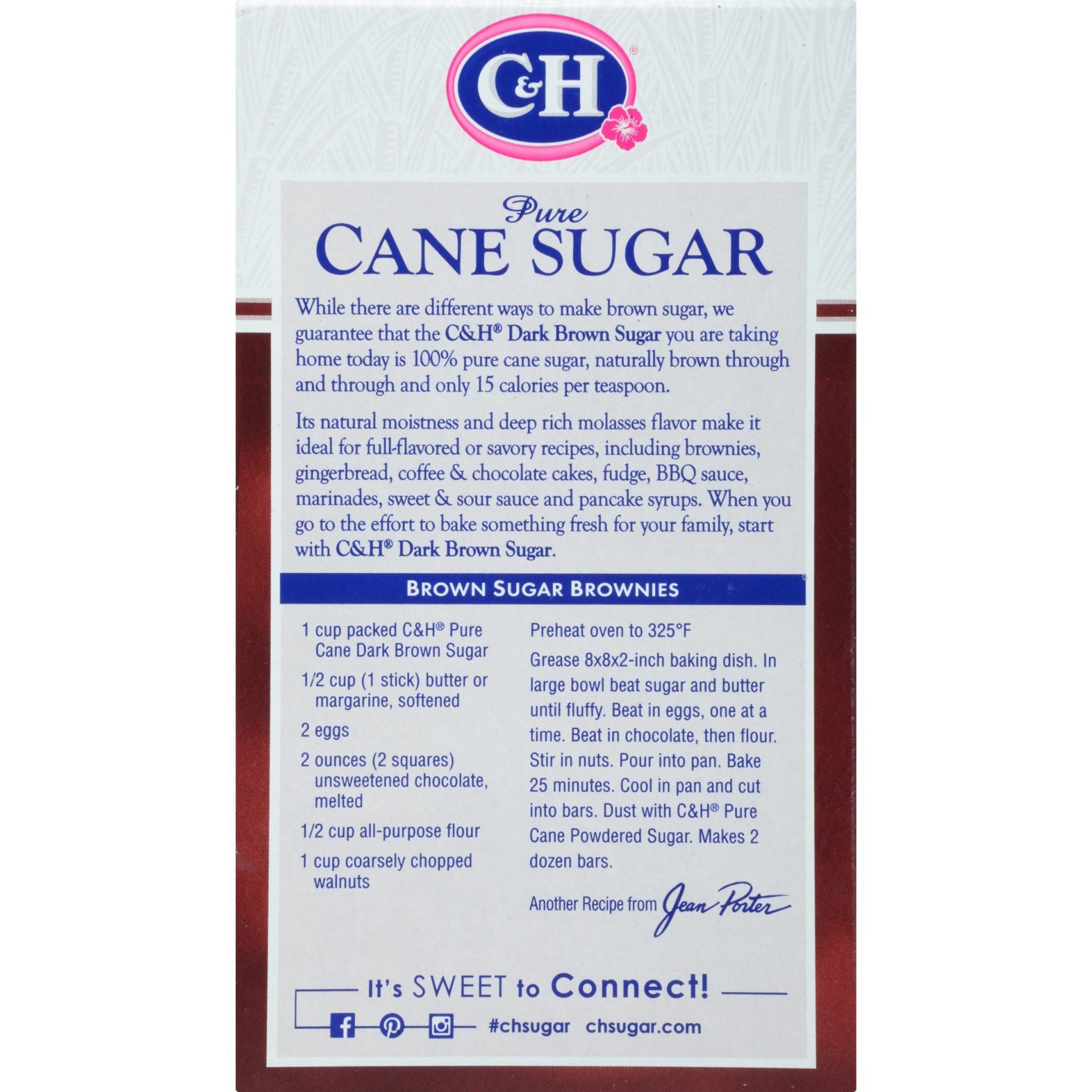 slide 6 of 8, C&H Dark Brown Pure Cane Sugar, 16 oz
