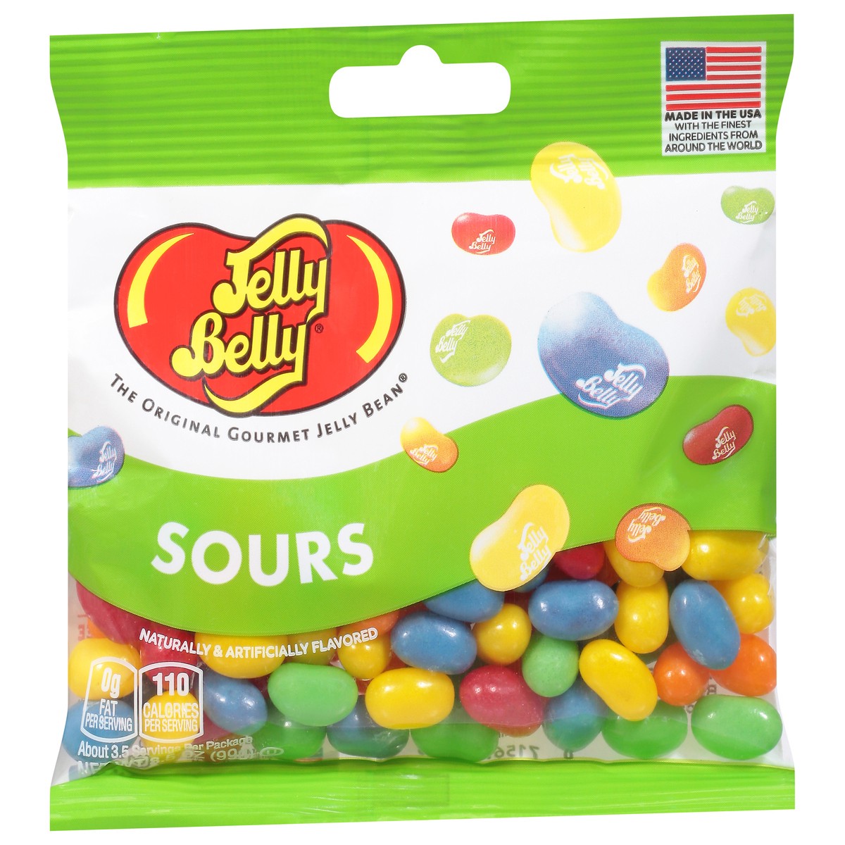 slide 2 of 11, Jelly Belly Sours, 3.5 oz