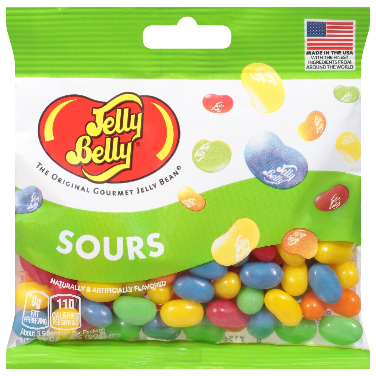 slide 1 of 11, Jelly Belly Sours, 3.5 oz