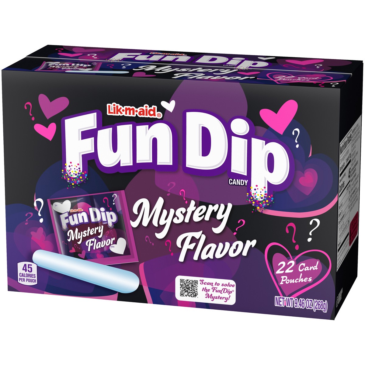 slide 3 of 15, FUN DIP Mystery Flavor Valentines Candy 22 ct Box, 1 ct