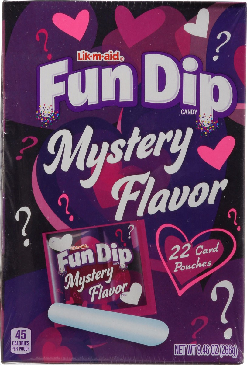 slide 5 of 15, FUN DIP Mystery Flavor Valentines Candy 22 ct Box, 1 ct
