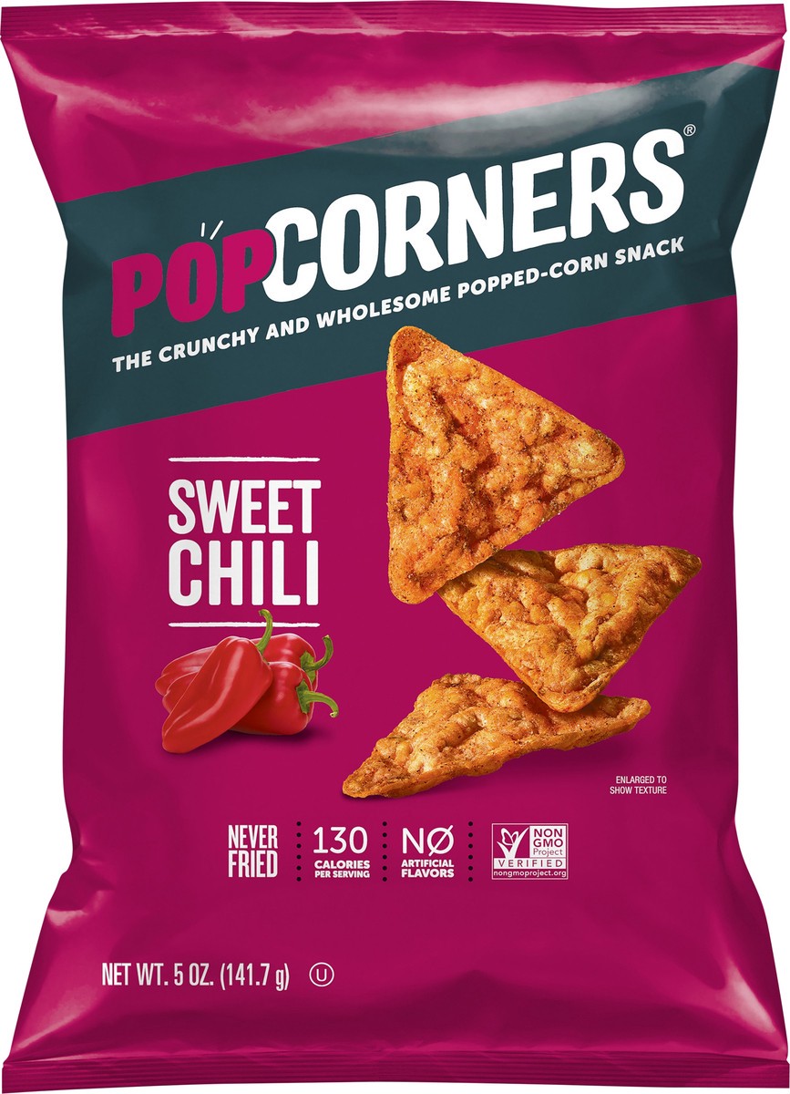 slide 6 of 8, PopCorners Sweet Chili Popped-Corn Snack 5 oz, 5 oz