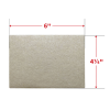 slide 5 of 29, Super Sliders with Gorilla Glue 4-1/4" Beige Square Felt Blanket, 2 ct