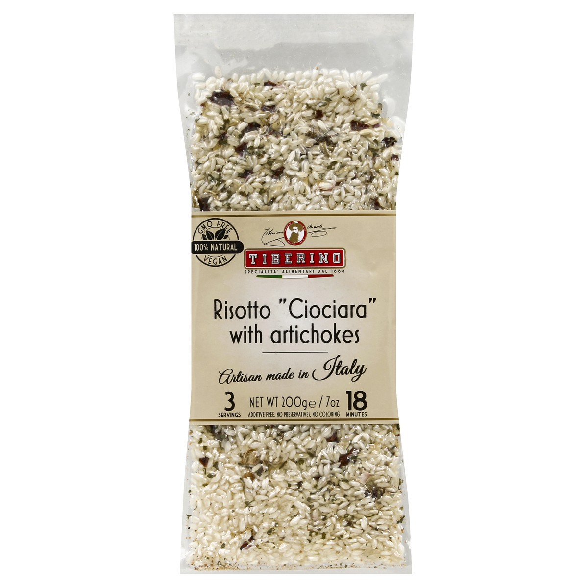 slide 5 of 6, Tiberino Risotto 200 g, 7 oz