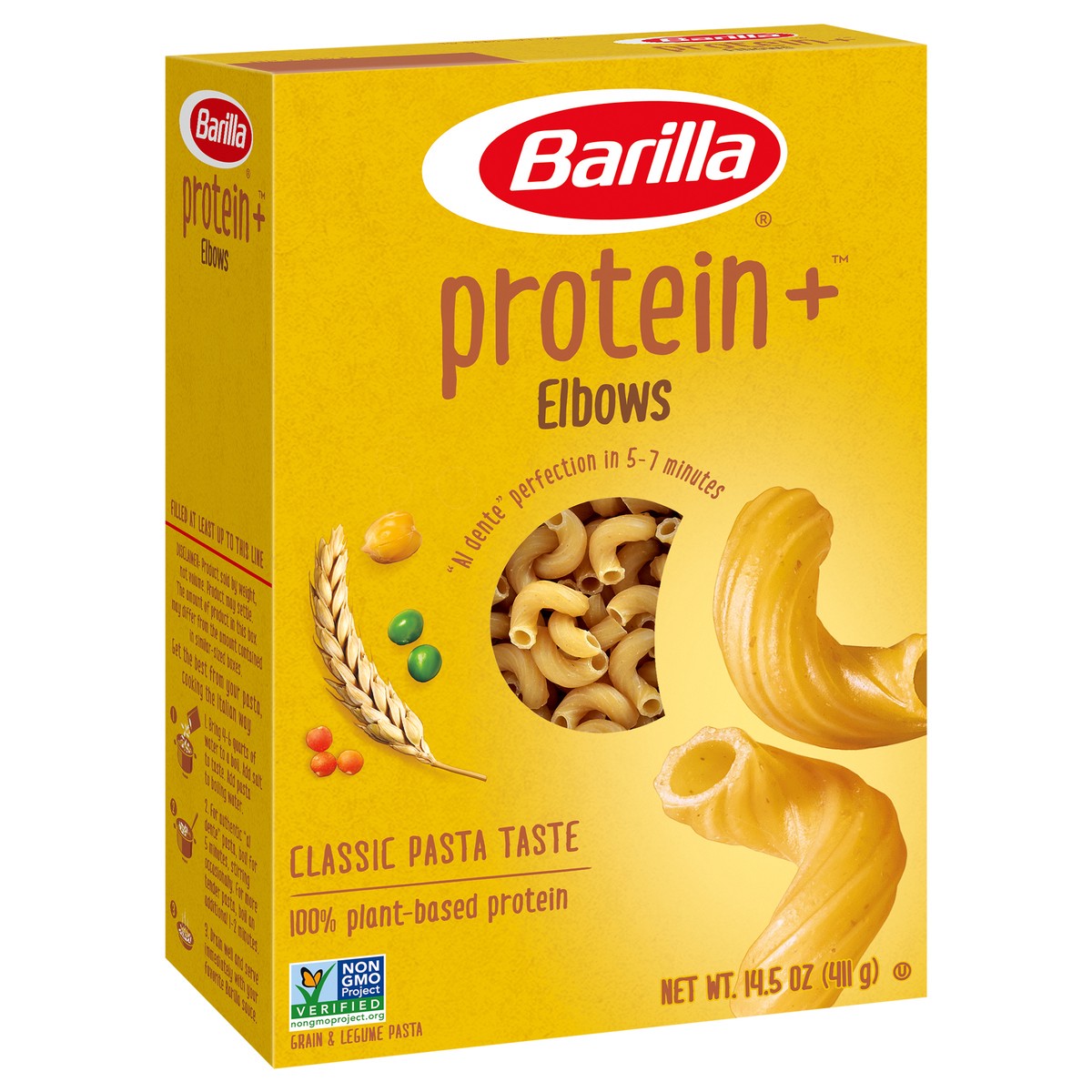 slide 2 of 9, Barilla Protein +™ Elbows Pasta 14.5 oz. Box, 14.5 oz