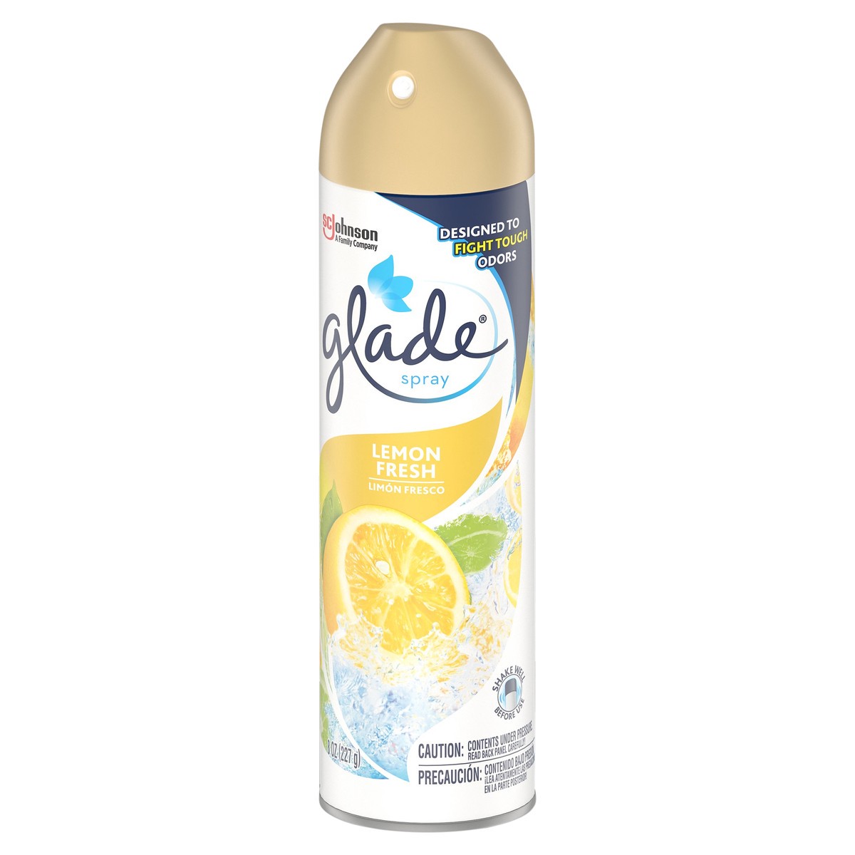 slide 4 of 7, Glade 8Oz Aerosol Lemon Fresh, 1 ct