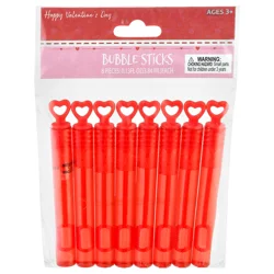 Natural's Ideangbo MerryArt Glow-Tech Happy Valentine's Day Bubble Sticks - 8 ct, 0.13 fl oz Each