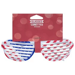 Creative Converting Glasses, Patriotic, 1 Each
