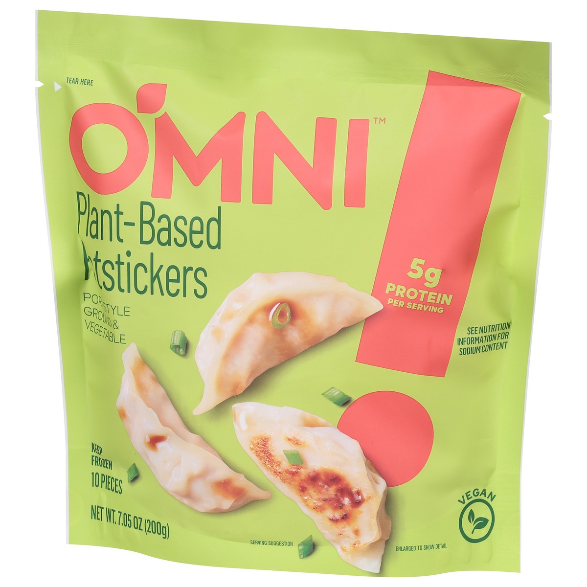 slide 2 of 14, Omni Plant-Based Potstickers 10 ea, 10 ct