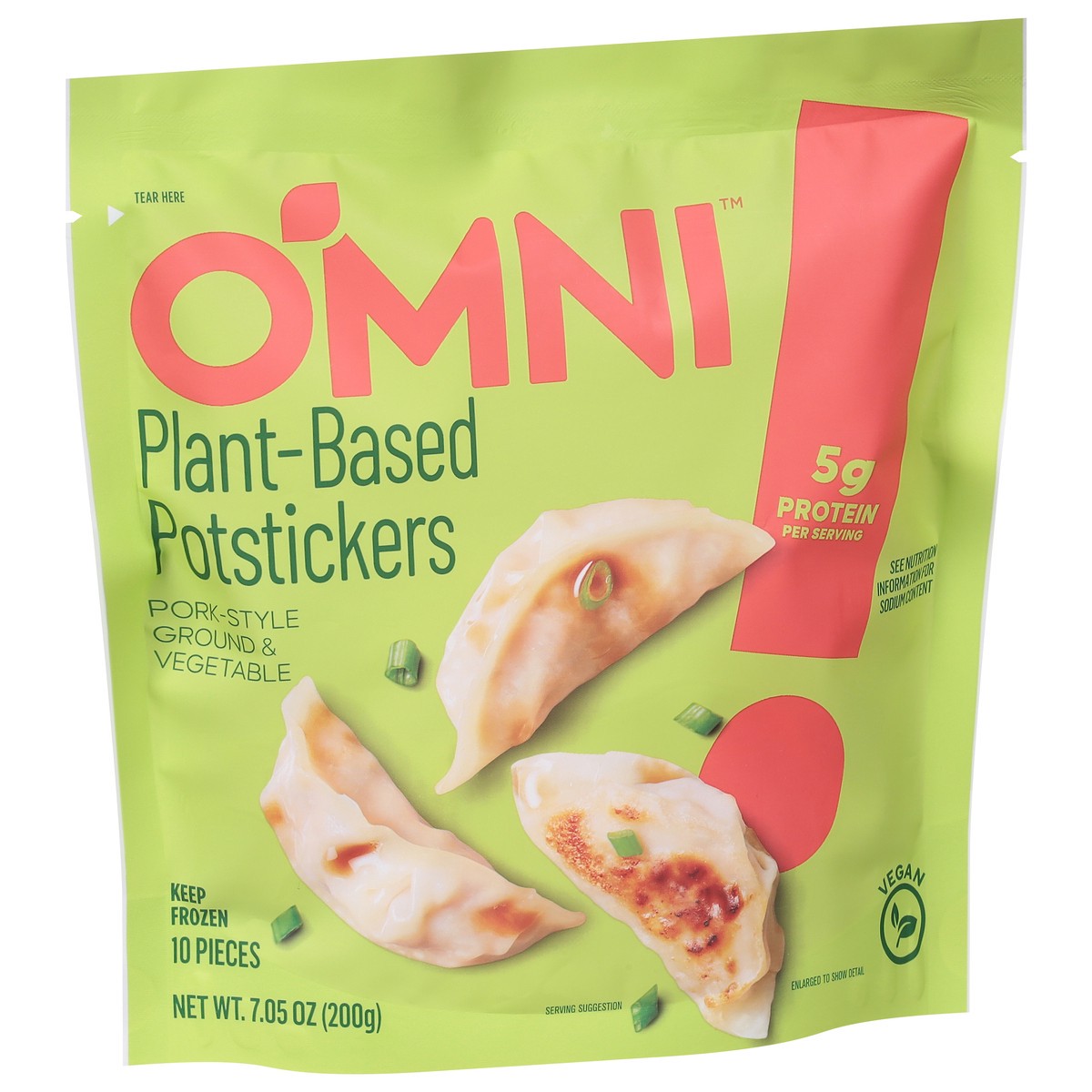 slide 5 of 14, Omni Plant-Based Potstickers 10 ea, 10 ct