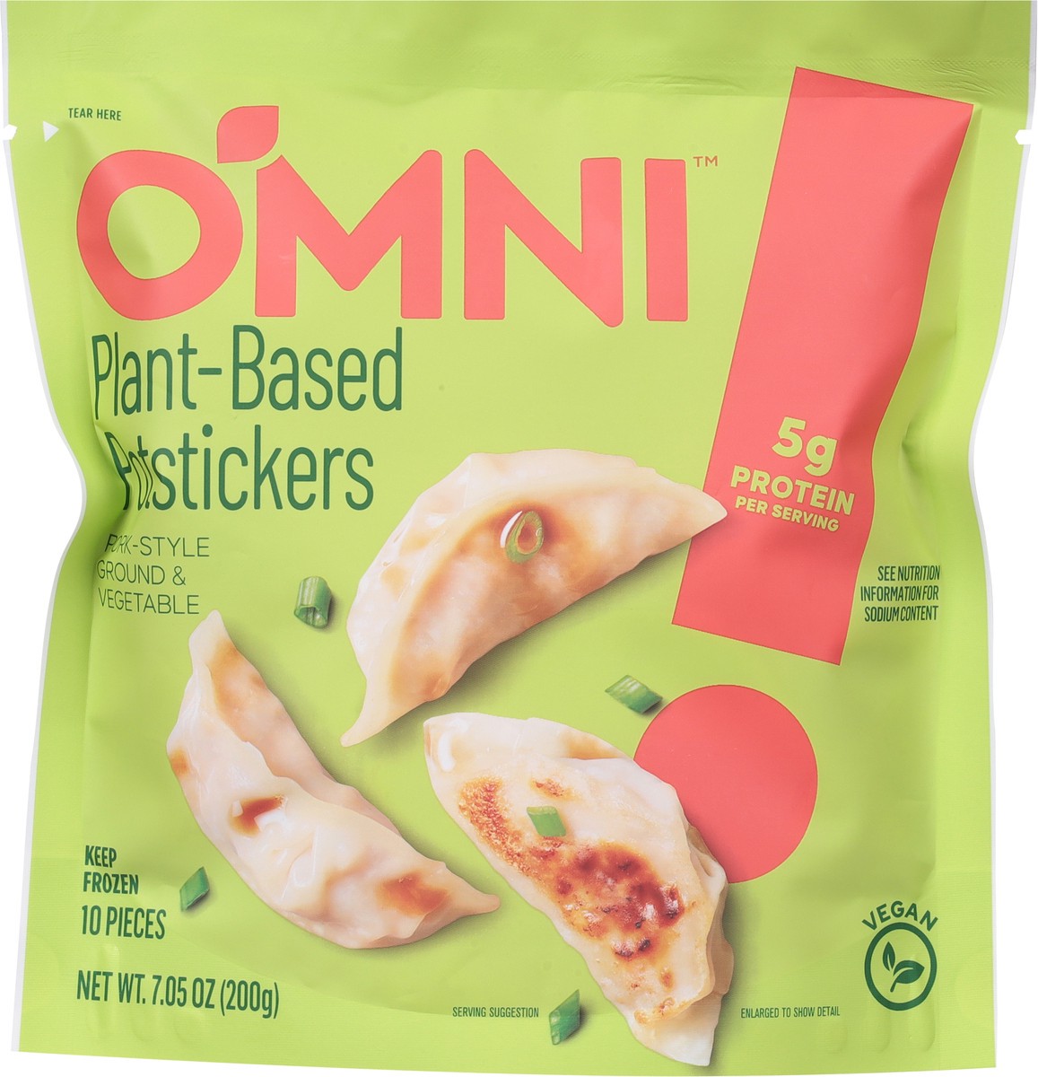 slide 4 of 14, Omni Plant-Based Potstickers 10 ea, 10 ct