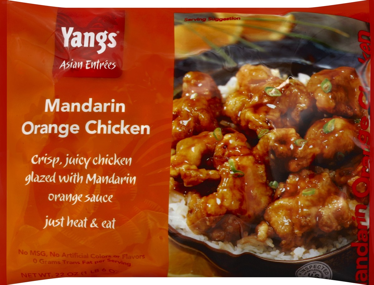 slide 1 of 5, Yangs 5th Taste Mandarin Orange Chicken 22 oz, 22 oz