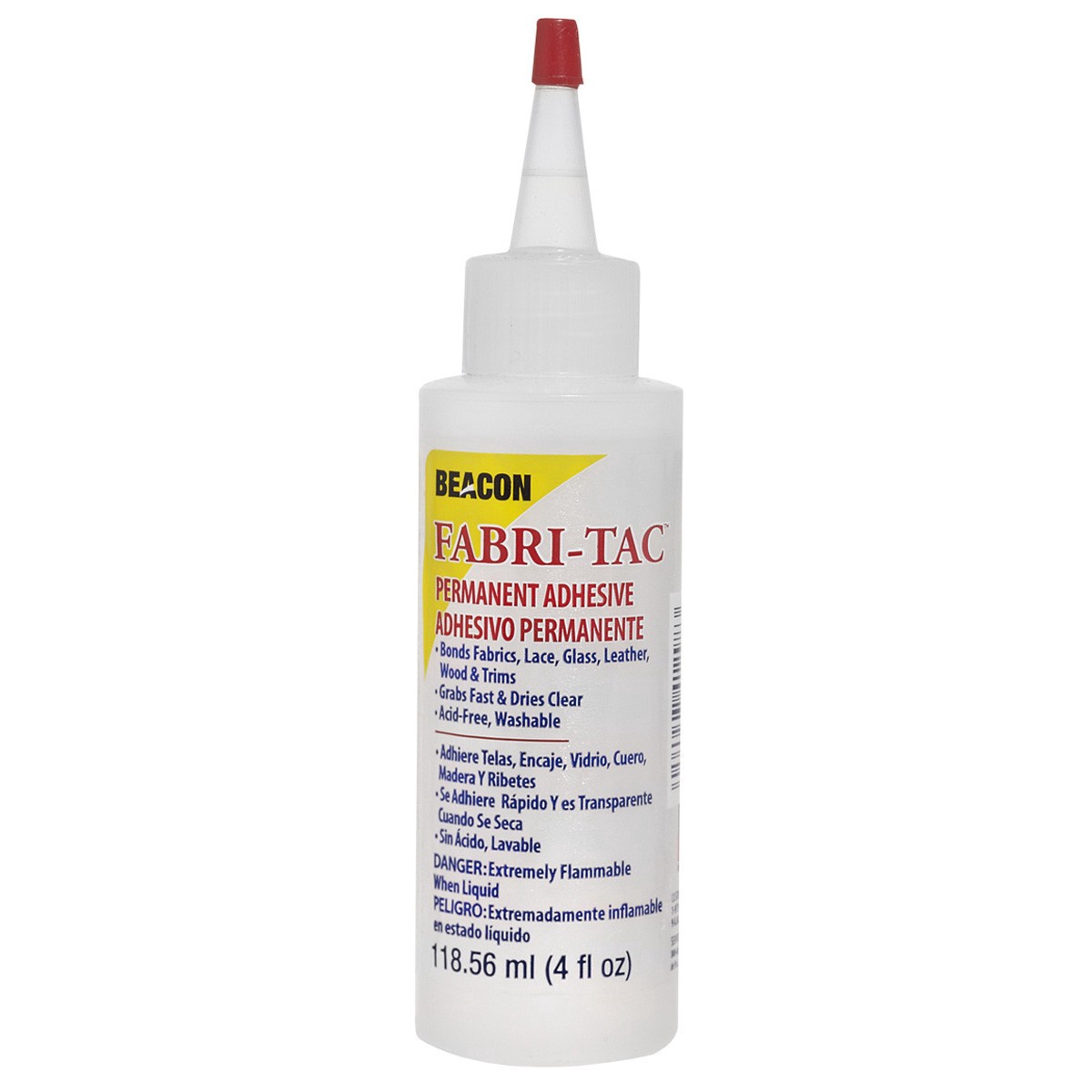 slide 2 of 3, Fabri-Tac Adhesive 4 Oz., 1 ct
