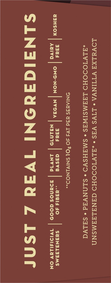 slide 8 of 9, LÄRABAR Double Chocolate Peanut Butter, Gluten Free Vegan Bars, 8 ct, 8 ct