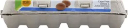 Wild Harvest Cage Free Large Brown Eggs - 18 ct