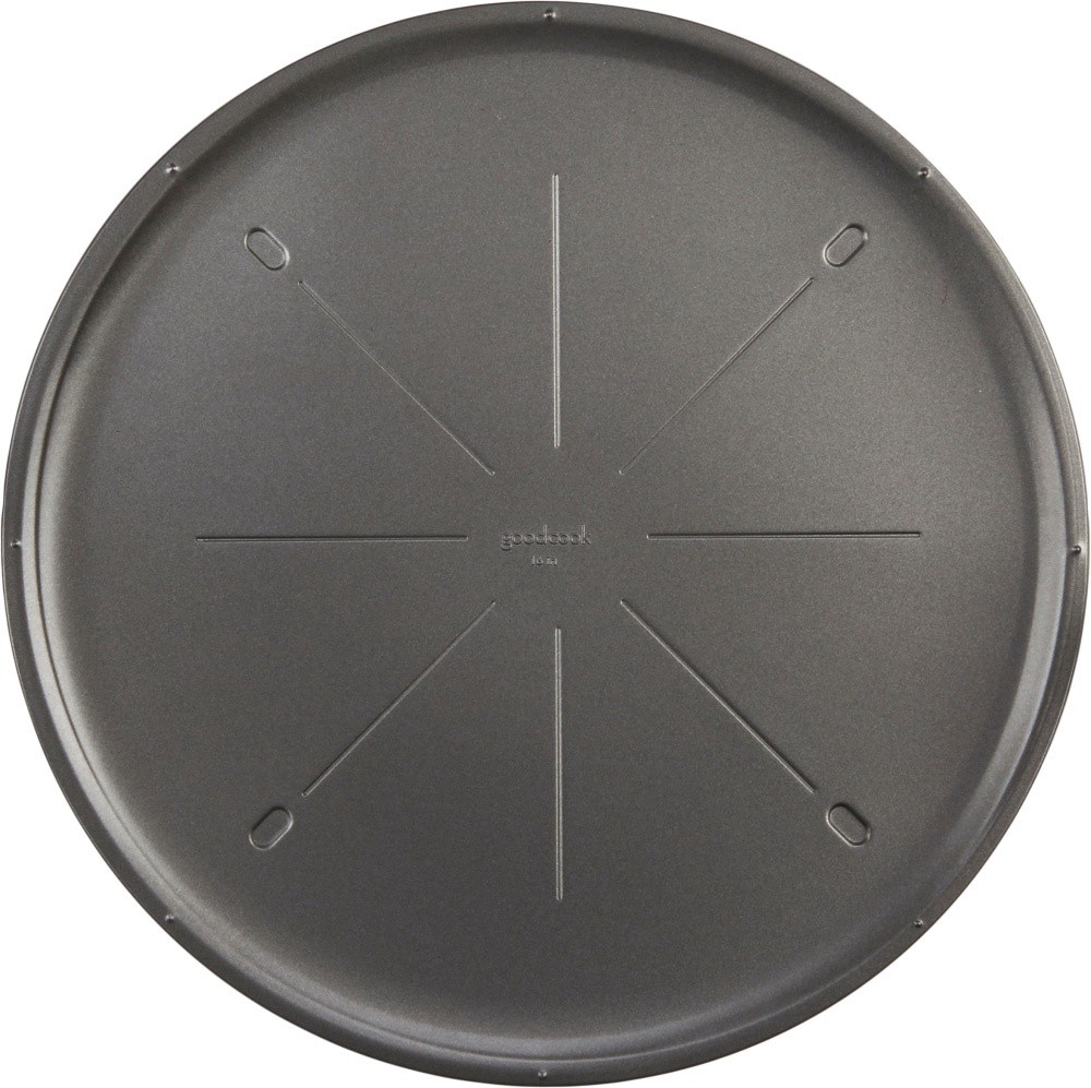 slide 1 of 2, Bradshaw Non Stick Pizza Pan 16", 16 in