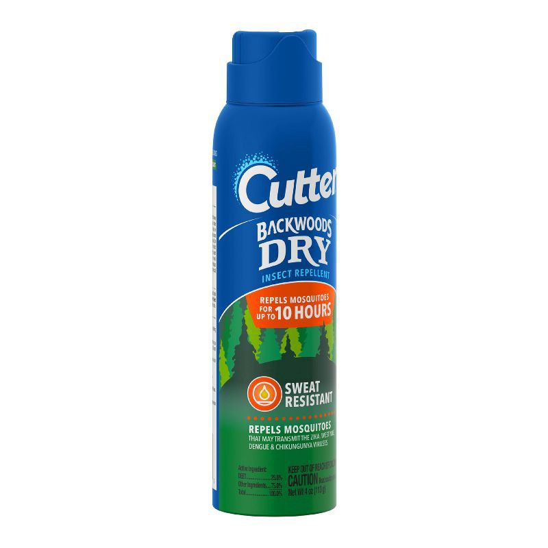 slide 2 of 8, Cutter Backwoods Dry Insect Repellen, 4 oz