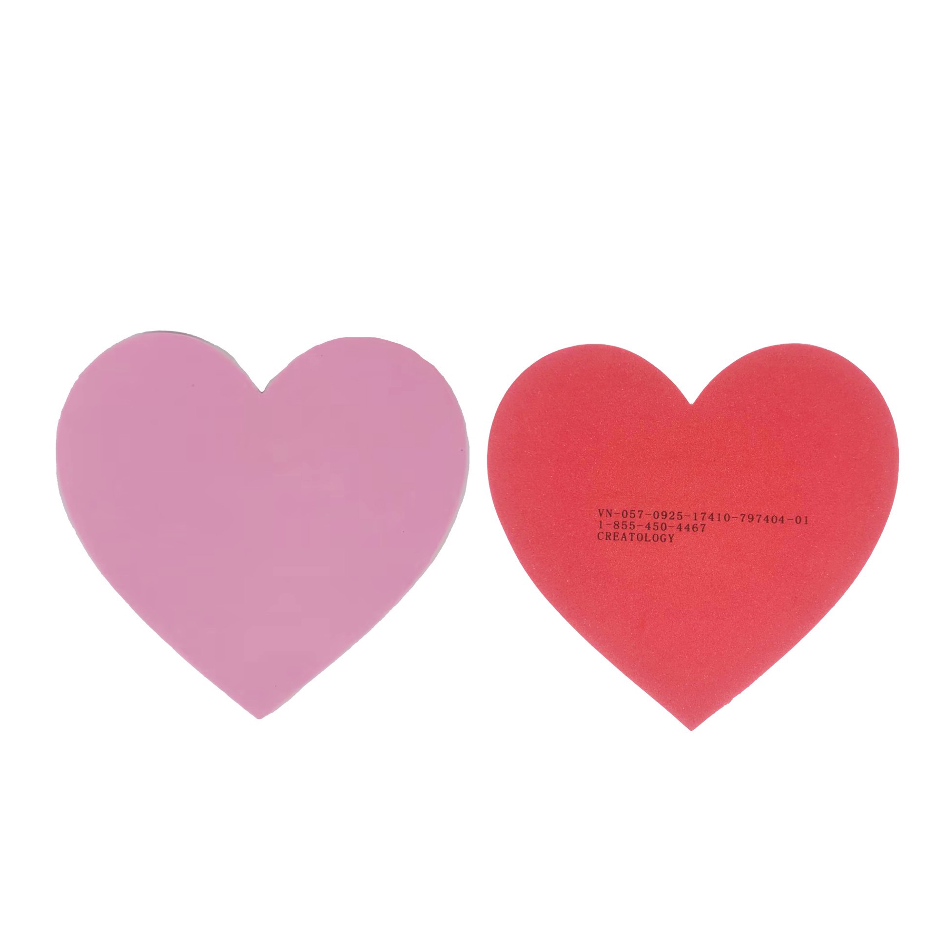 slide 3 of 3, 5.75" Red & Pink Foam Hearts By Creatology, 5.75 in