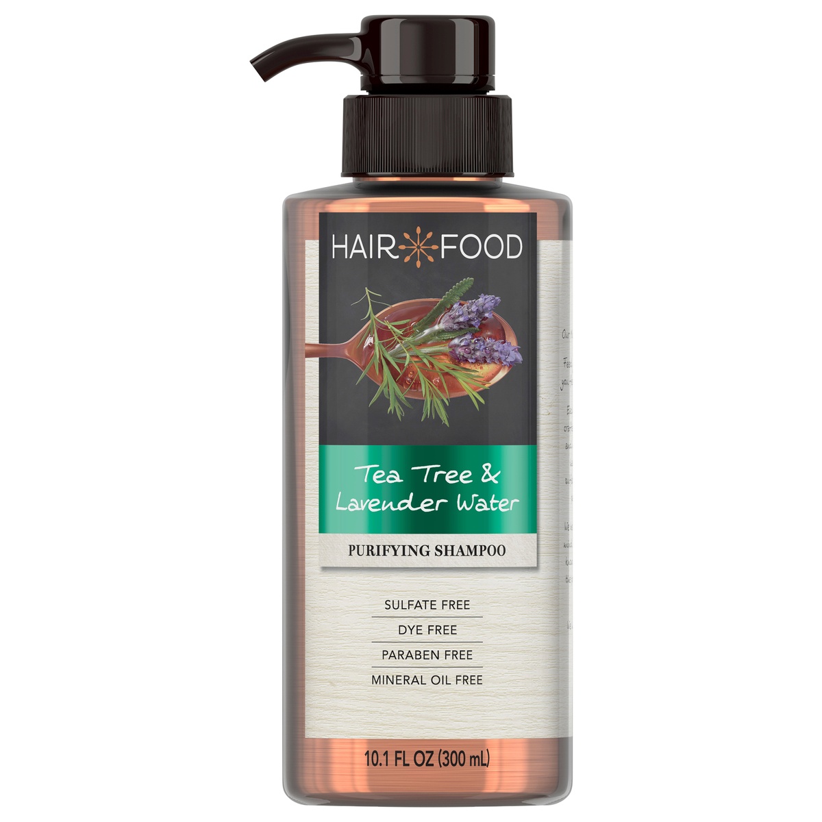 slide 5 of 5, Hair Food Tea Tree & Lavender Water Purifying Shampoo, 10.1 fl oz