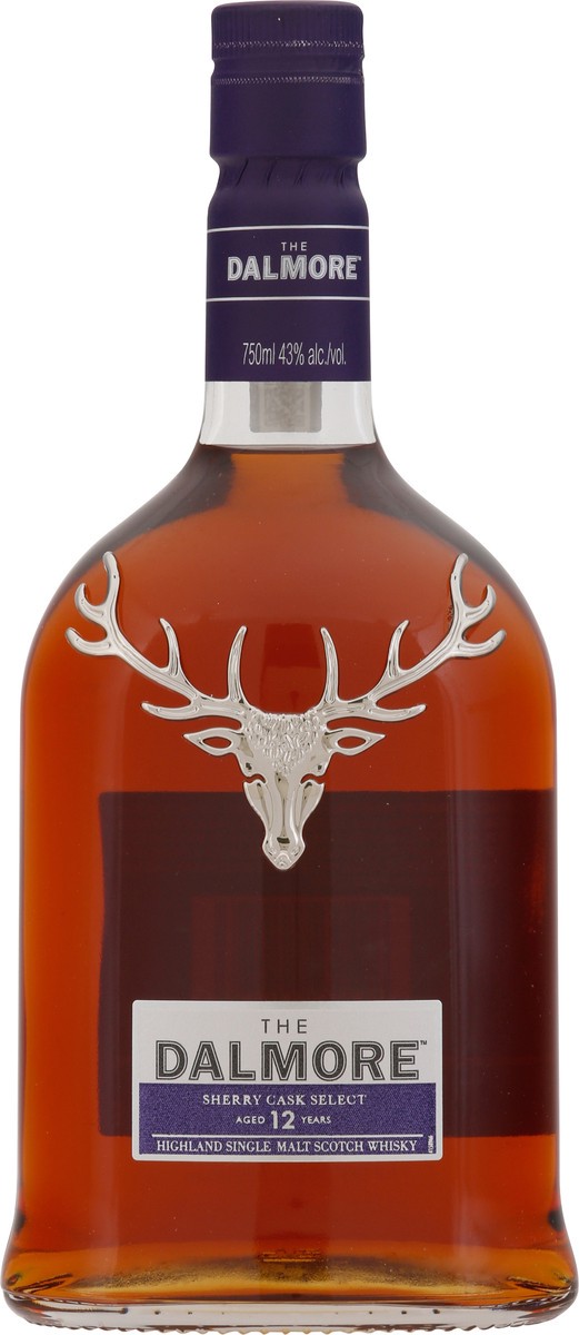 slide 3 of 9, The Dalmore Sherry Cask Select Highland Single Malt Scotch Whisky 750 ml, 750 ml