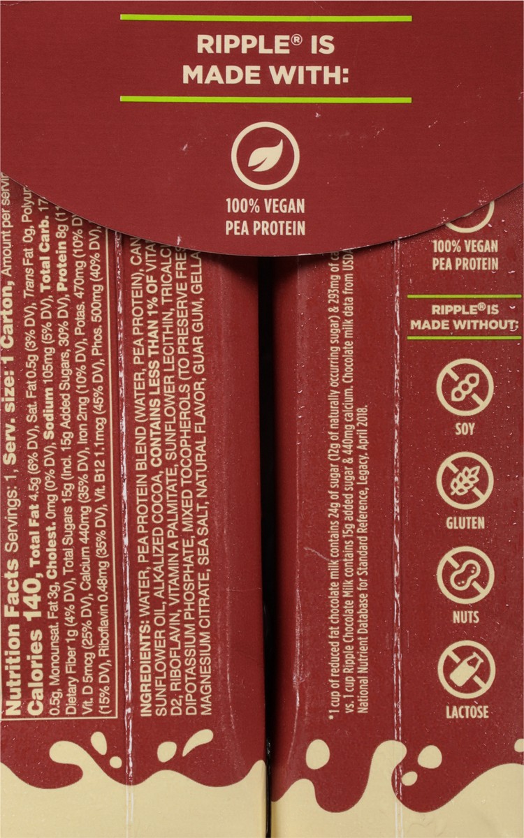 slide 8 of 9, Ripple Dairy Free Chocolate Milk, 4 ct; 8 fl oz