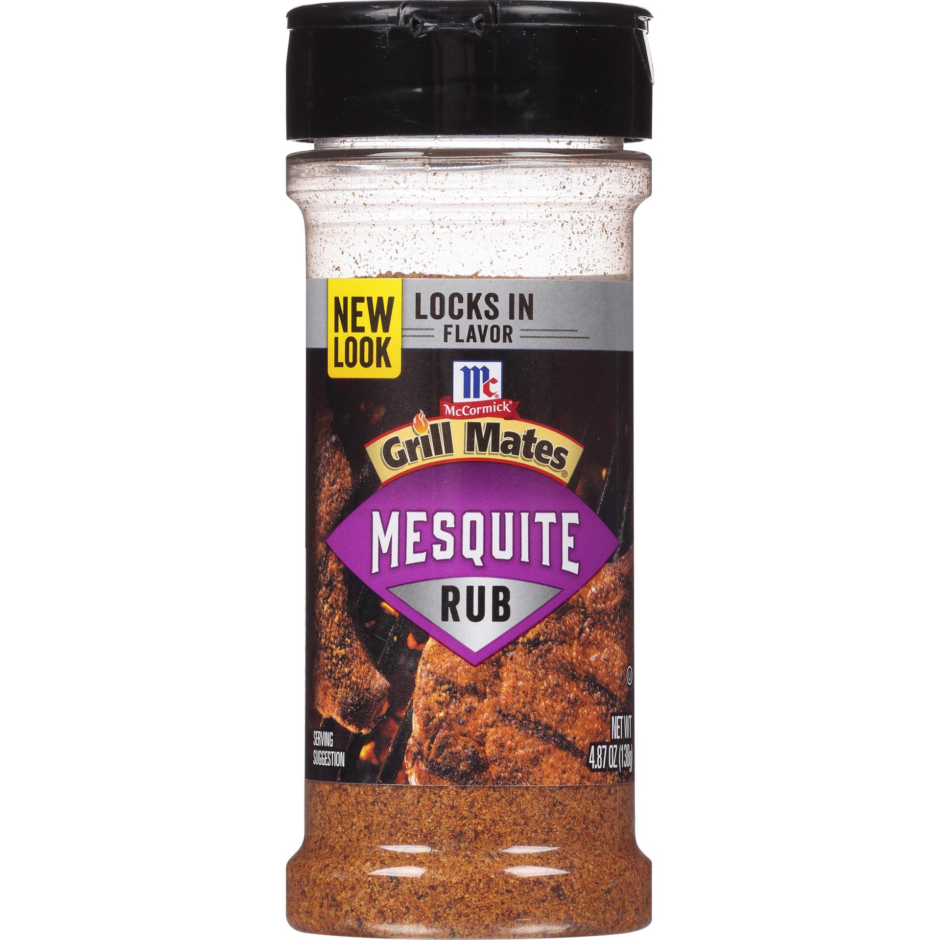 slide 1 of 7, McCormick Grill Mates Mesquite Rub, 4.87 oz, 4.87 oz