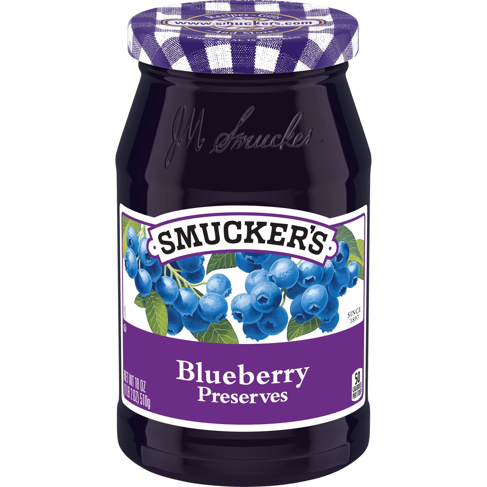 slide 1 of 6, Smucker's Preserves, 18 oz