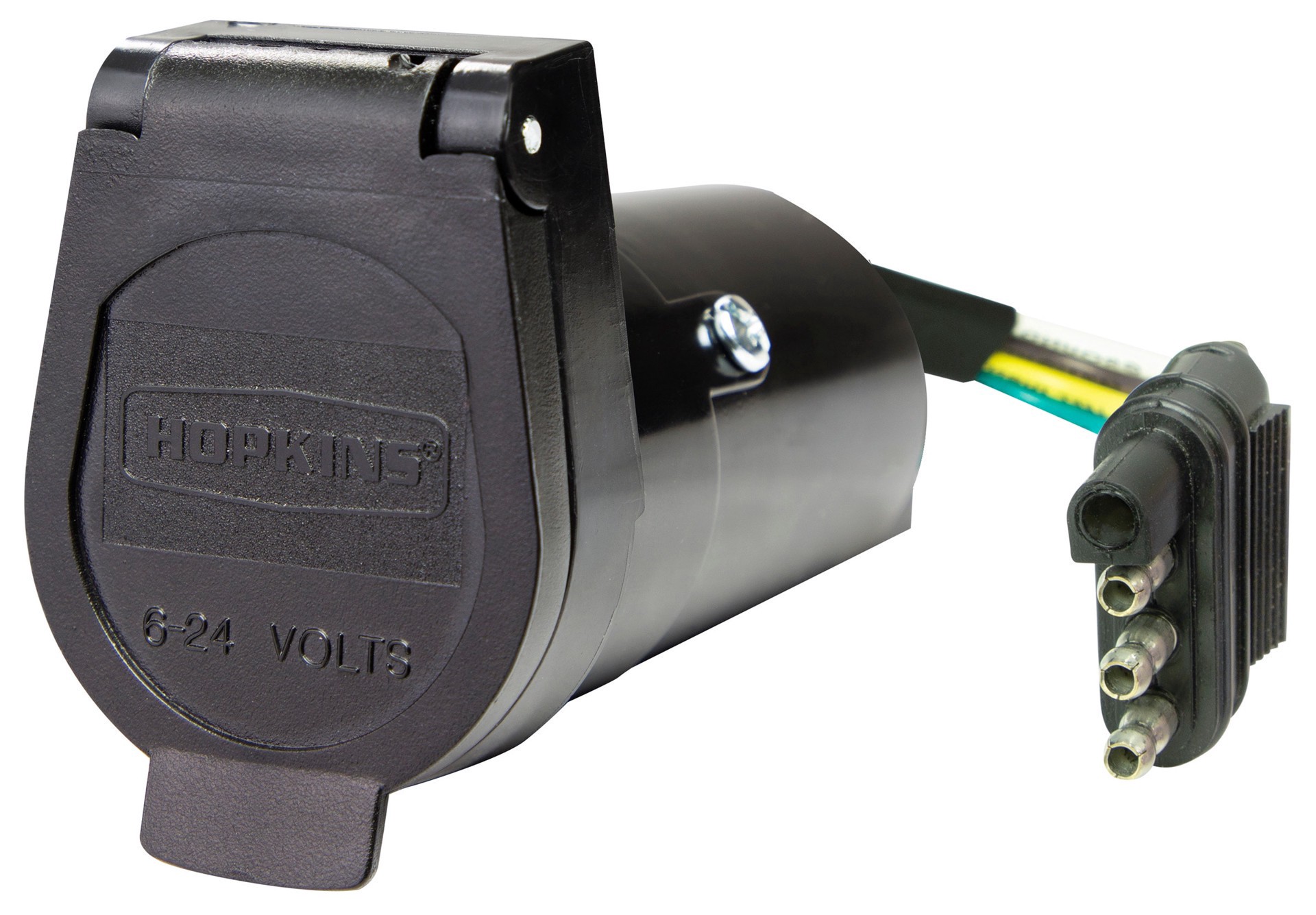 slide 3 of 6, Hopkins 4 Flat To 7 Blade Vehicle To Trailer Adapter, 1 ct