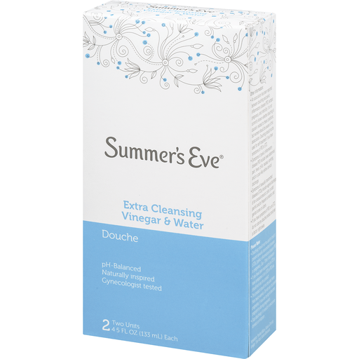 slide 3 of 9, Summer's Eve Extra Cleansing Vinegar & Water Douche, 2 ct; 4.5 oz