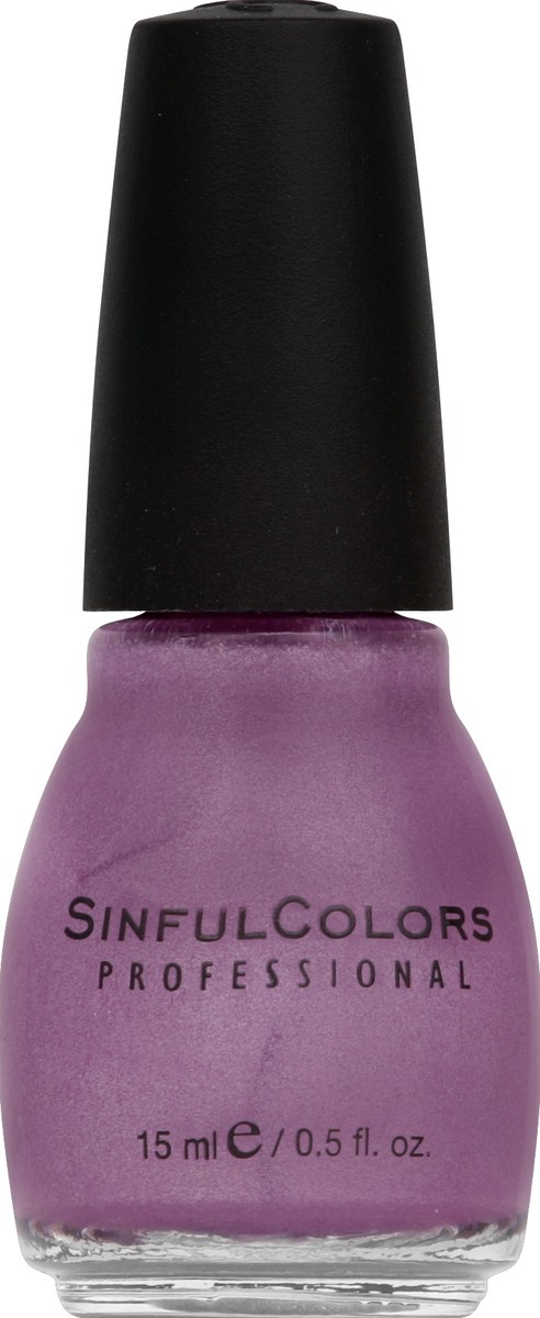 slide 2 of 3, Sinful Colors Professional Nail Polish - Purple Diamond, 0.5 fl oz