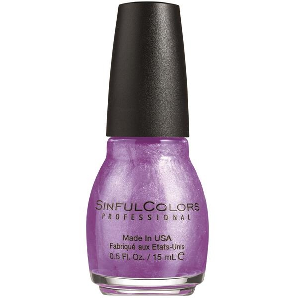 slide 1 of 3, Sinful Colors Professional Nail Polish - Purple Diamond, 0.5 fl oz