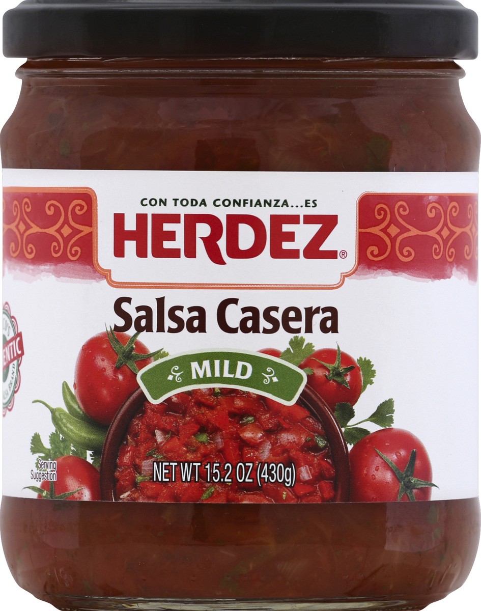 slide 5 of 6, Herdez Salsa Mild, 15.2 oz