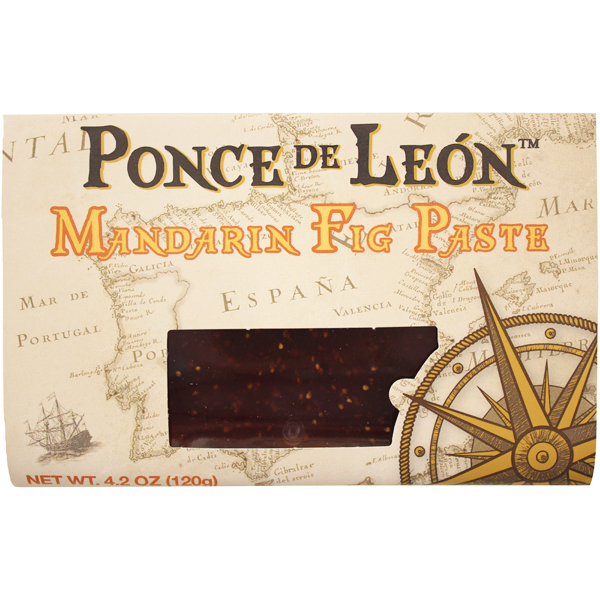 slide 1 of 1, Ponce De Leon Fig Paste Mandarin, 4.2 oz