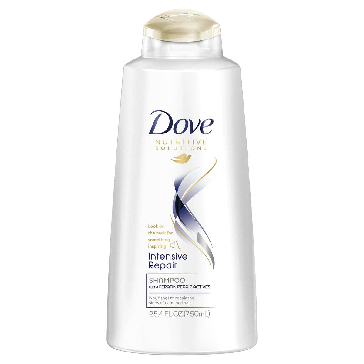 slide 1 of 1, Dove Intensive Repair Shampoo, 25.4 oz